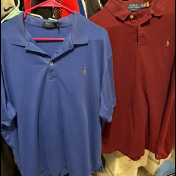 Ralph Lauren Other - Ralph Lauren Men's Blue and Maroon Polo Shirts